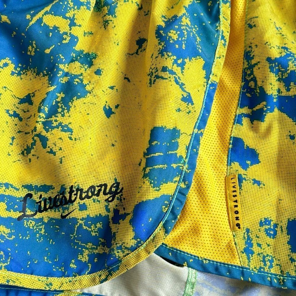 Nike Blue and Yellow Athletic Shorts - Picture 6 of 11